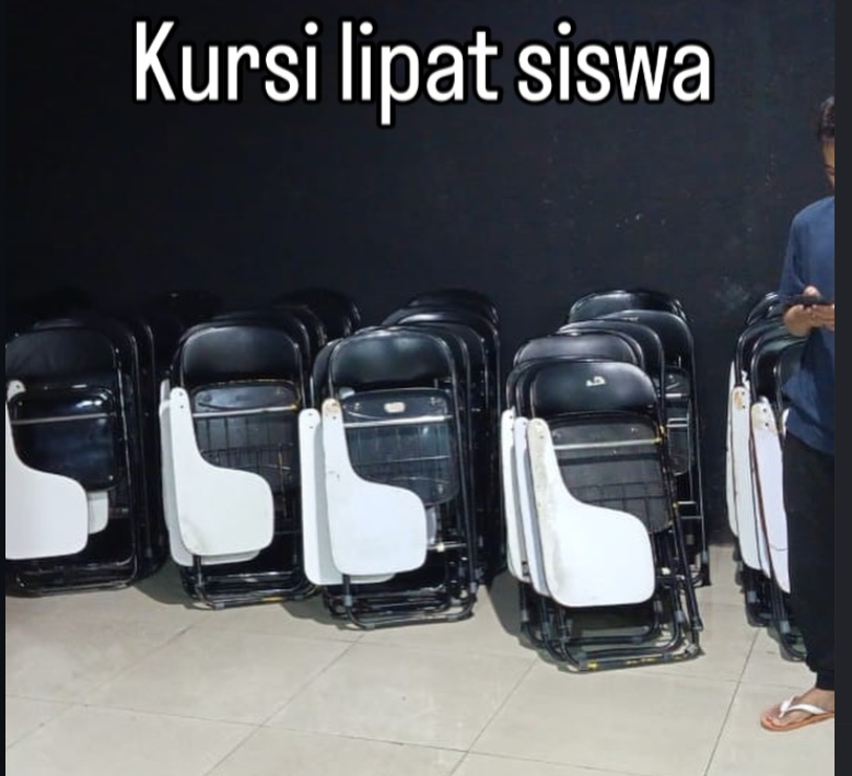 DAXELL RENTAL BOGOR layanan sewa kursi lipat, rental bangku kuliah atau persewaan korsi pelajar siswa di kabupaten dan kota Bogor.